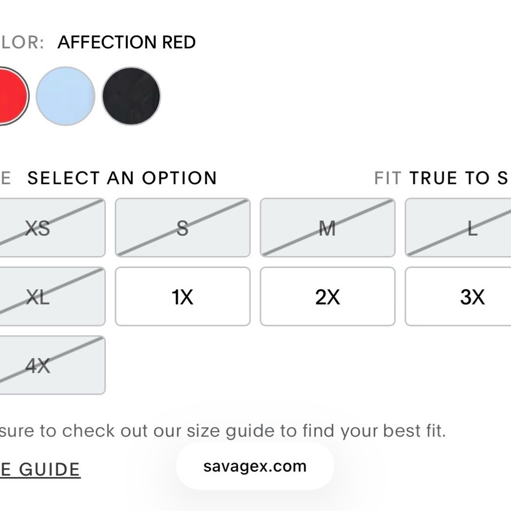 Savage X Fenty Vibrant Red Mini Dress with Shorts Underneath SOLD OUT! - Picture 9 of 9